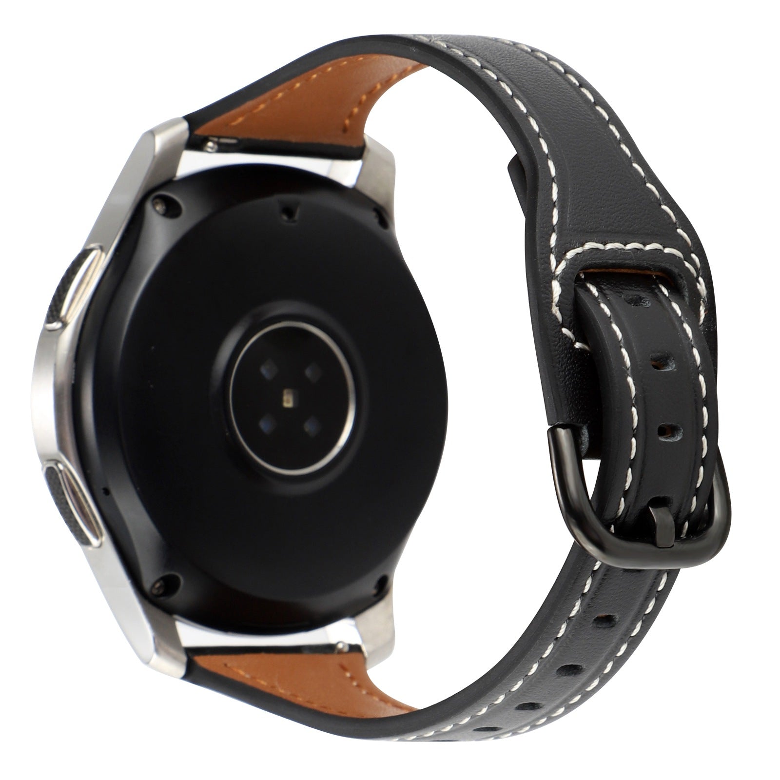 For Samsung Galaxy Watch 3 45mm Huawei Watch GT3 Pro 46mm Genuine Leather Watch Strap 22mm T-shaped Replacement Band For Samsung Galaxy Watch 3 45mm Huawei Watch GT3 Pro 46mm Genuine Leather Watch Strap 22mm T-shaped Replacement Band